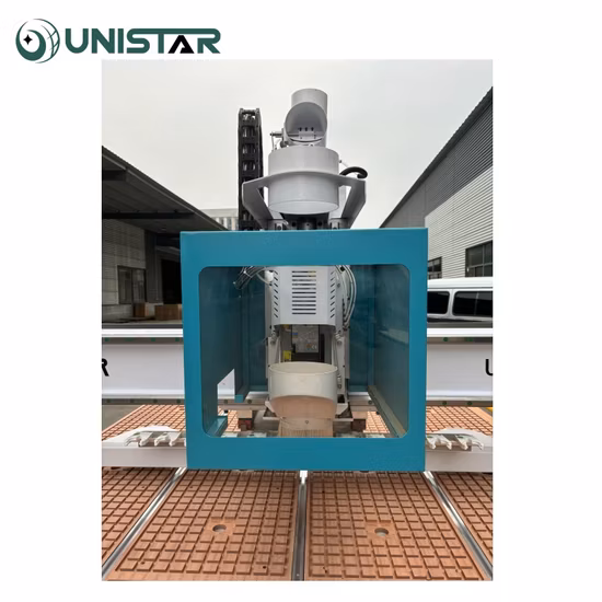 Moagem de vidro metal colagem vertical trocador automático de ferramentas madeira tenoning fresadoras cnc