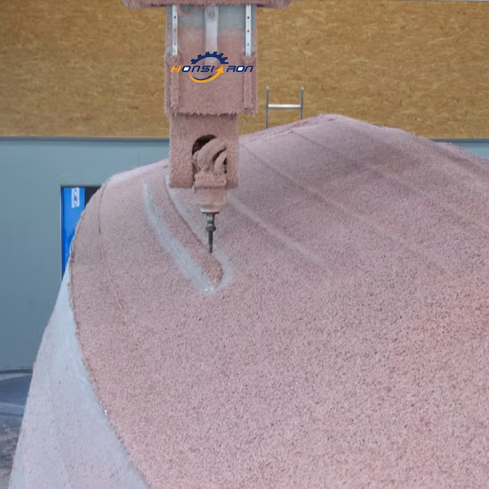 Centro de máquinas CNC chinês de 5 eixos Roteador CNC de 5 eixos fabricado na China