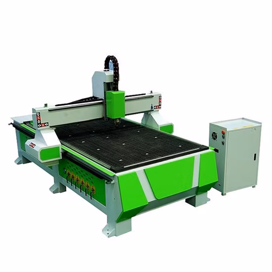 Roteador CNC para móveis de madeira de 3 eixos e 4 eixos com 1300 × 2500 mm Atc 1325 para carpintaria, máquina de gravação e escultura em 3D para gabinete de madeira